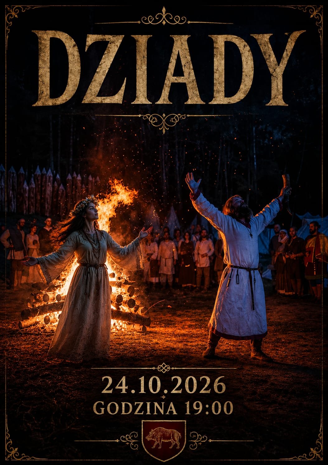 Dziady na Zamku Świny