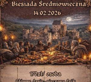 Biesiada Średniowieczna na Zamku Świny (14.02.2026) (GODZINA 17:00)